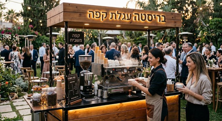 עגלת קפה לאירועים