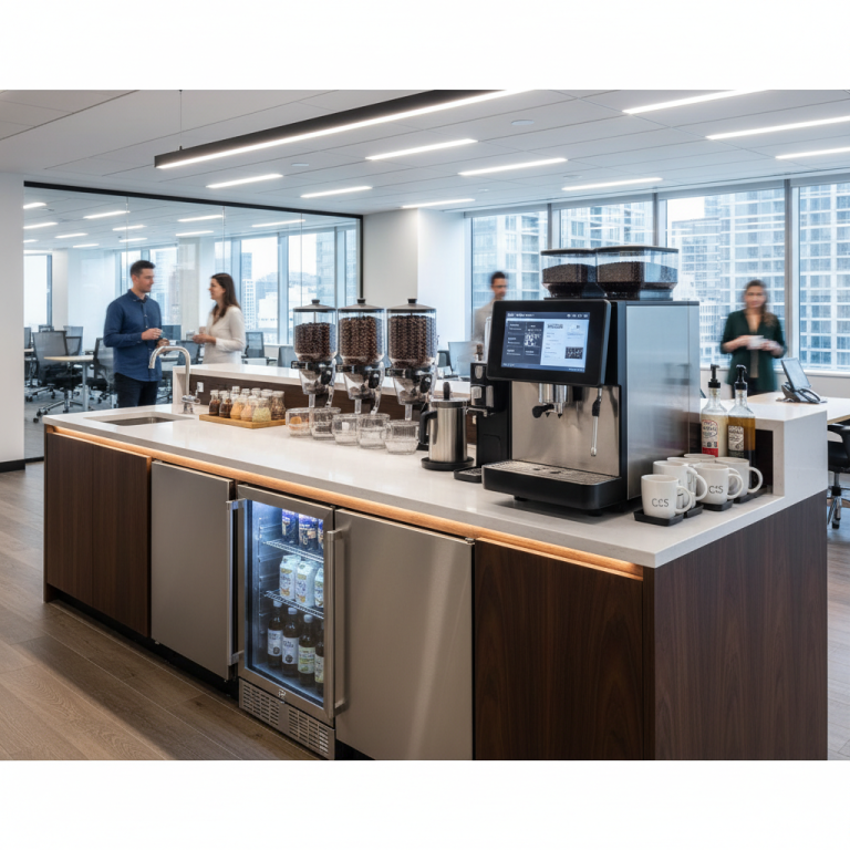 מכונת קפה לחברות: איך בונים פינת קפה מנצחת